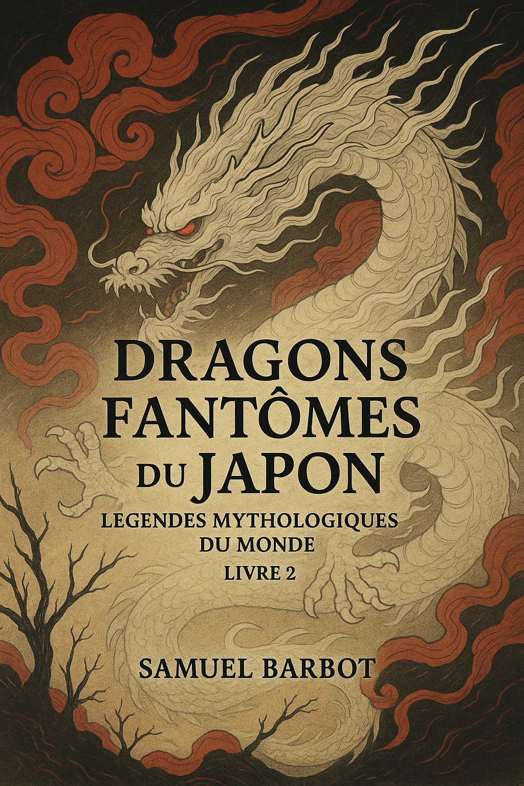 Couverture de Dragons Fantomes du Japon - Legendes Mythologiques du Monde - Livre 2