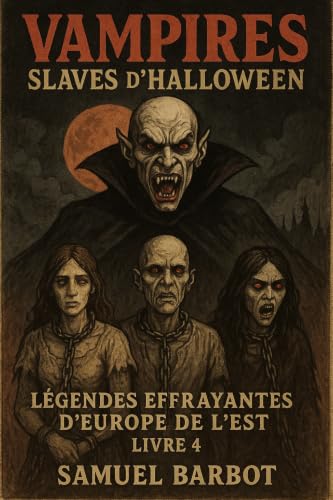 Couverture de Vampires Slaves d'Halloween: Légendes Effrayantes d'Europe de l'Est - Livre 4