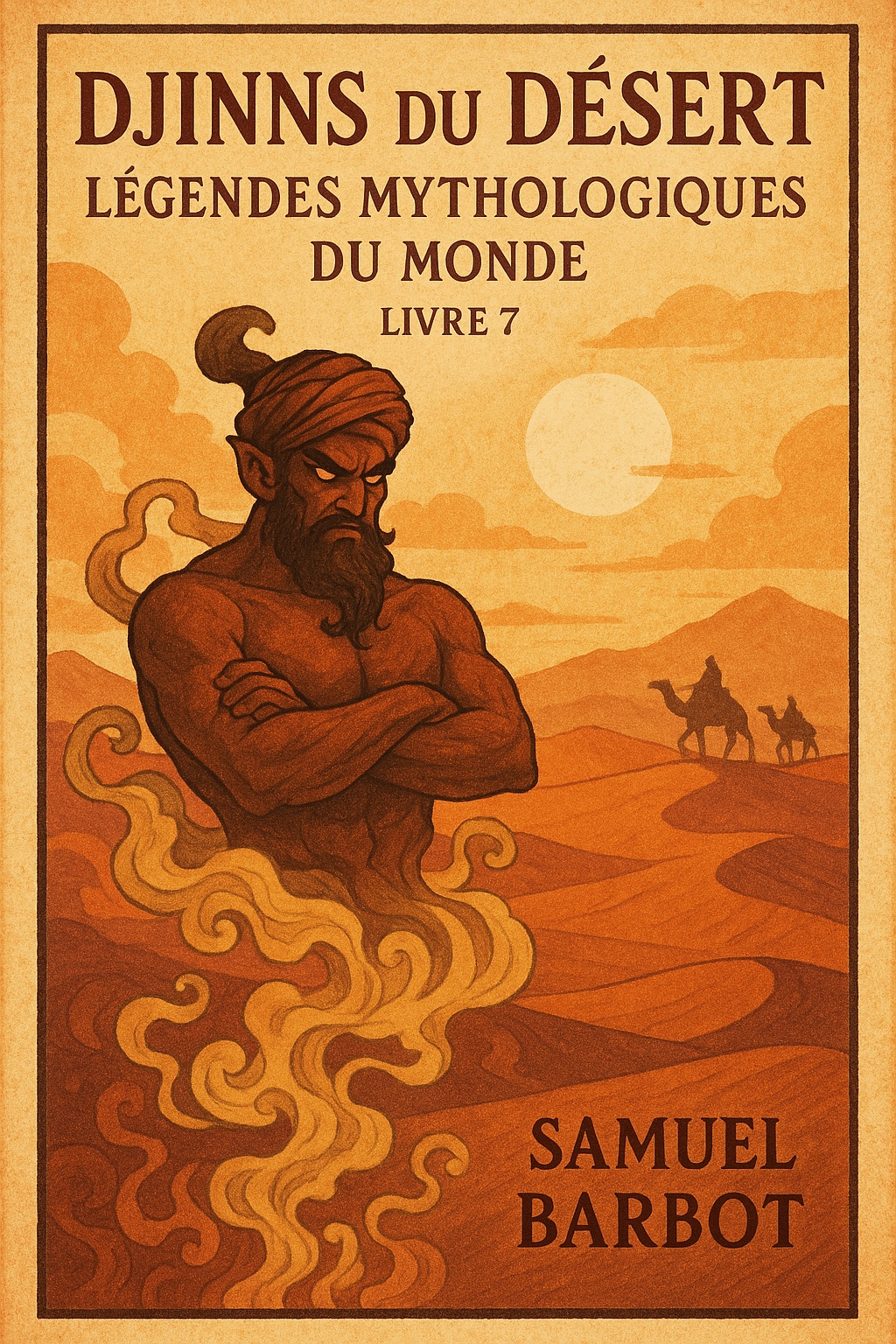Couverture de Djinns du Desert