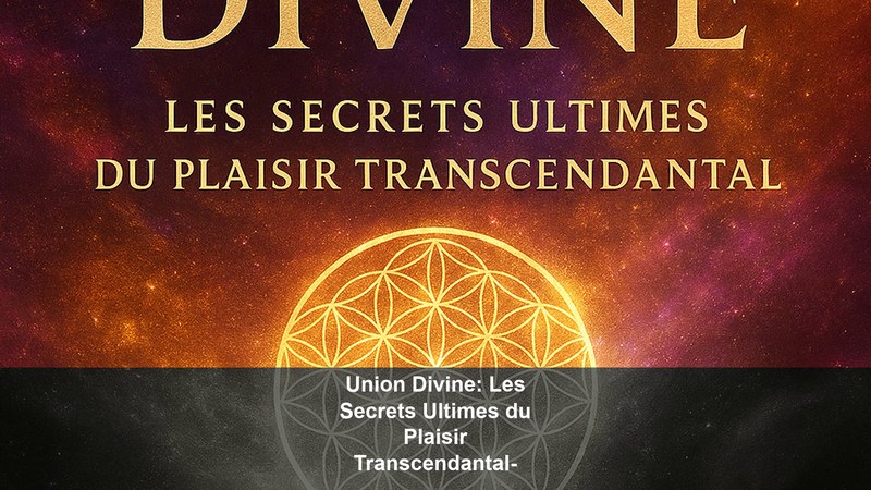 Union Divine: Les Secrets Ultimes du Plaisir Transcendantal- Maîtrise Spirituelle de l'Union Sacrée et Éveil de la Conscience Divine